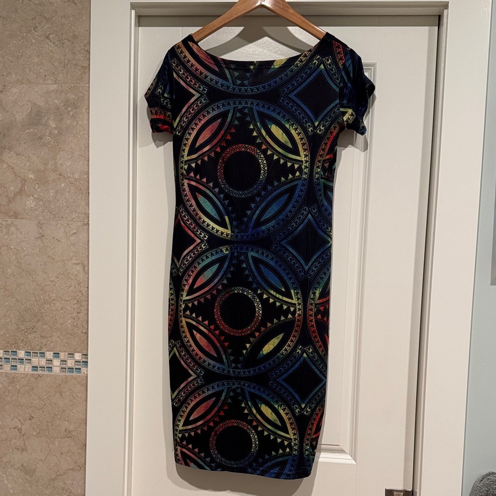Vans Colorful Patterned Mini Dress - Picture 3 of 4